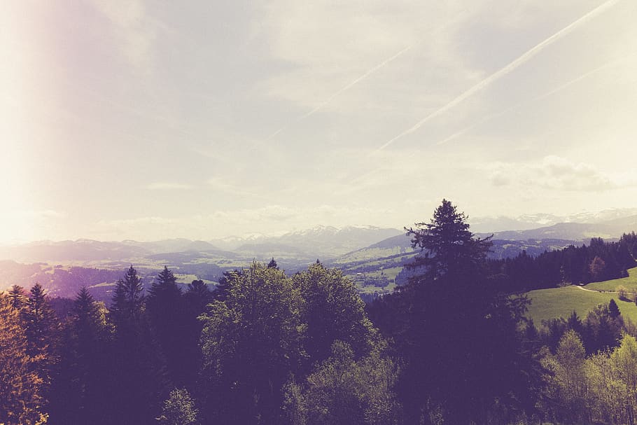 bregenz, bregenz pfänderbahn, mountain, mountain range, alps HD wallpaper
