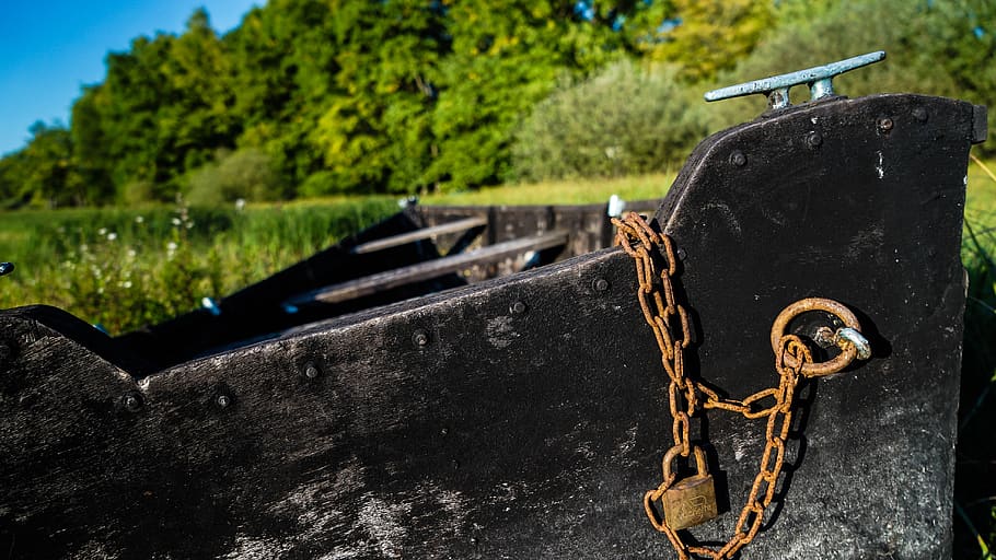 ship, wood, old, chain, iron, nautical, boat, fishing boat HD wallpaper