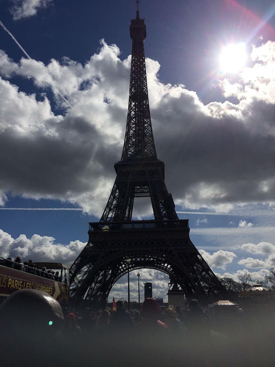 france, paris, sky, cloud - sky, architecture, built structure HD wallpaper