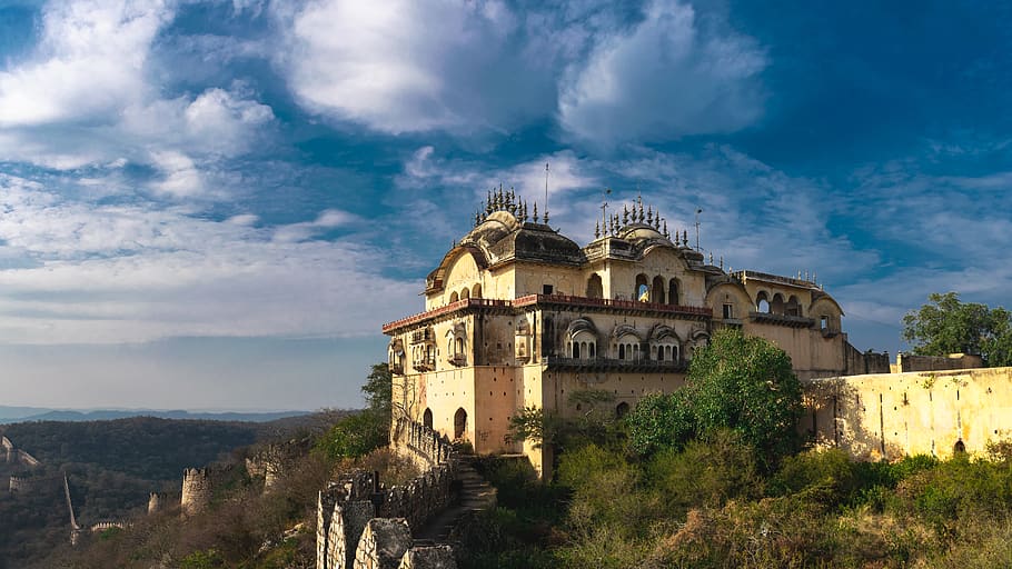 building, housing, architecture, monastery, dome, nature, outdoors HD wallpaper