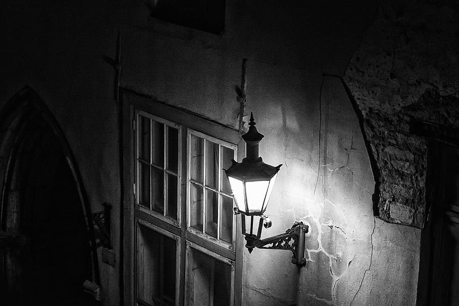 architecture, Copy Space, gate, detail, lantern, old, cracked HD wallpaper