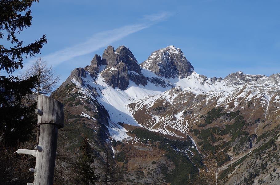 winter, snow, cold, nature, landscape, alpine, wintry, snow landscape HD wallpaper