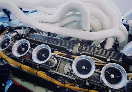 engine, motor, cylinder, car, race, f1, close, speed, power HD wallpaper