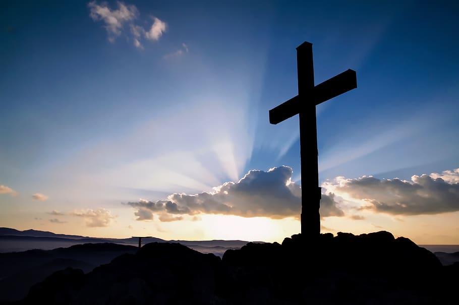 cross, christ, religion, easter, crucifixion, christianity, HD wallpaper