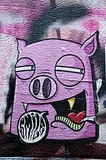 graffiti, poster, adbusting-those are, smile, wall, design HD wallpaper