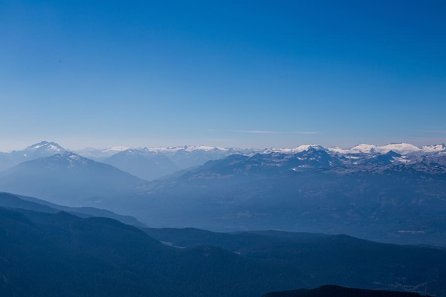 canada, whistler, whistler mountain, sky, skyline, on top of the world, HD wallpaper