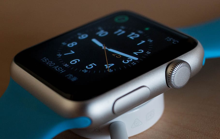 Selective Focus Photography of Apple Watch, equipment, gadget HD wallpaper