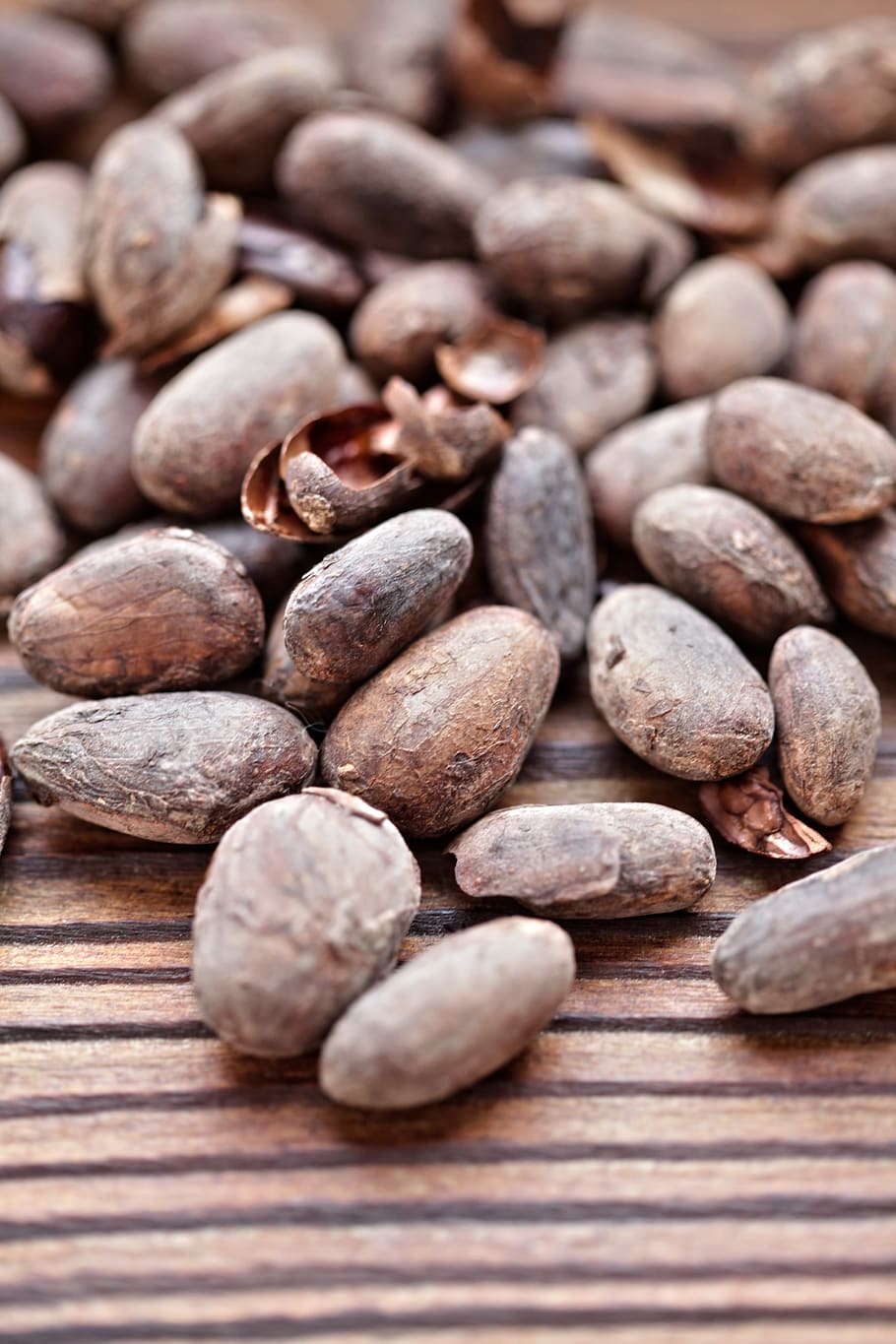 brown seed lot on brown surface, food, food and drink, still life HD wallpaper
