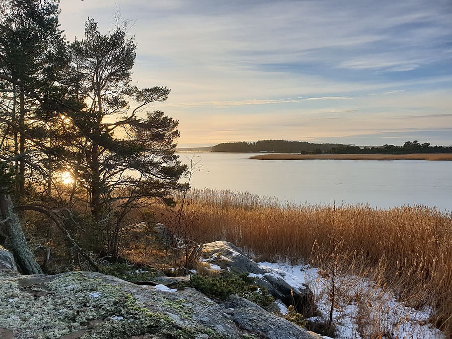 beauty in nature, water, sky, scenics - nature, tranquility HD wallpaper