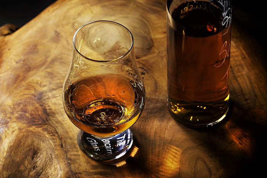drink, glass, alcohol, bar, whisky, bottle, brandy, scotland HD wallpaper