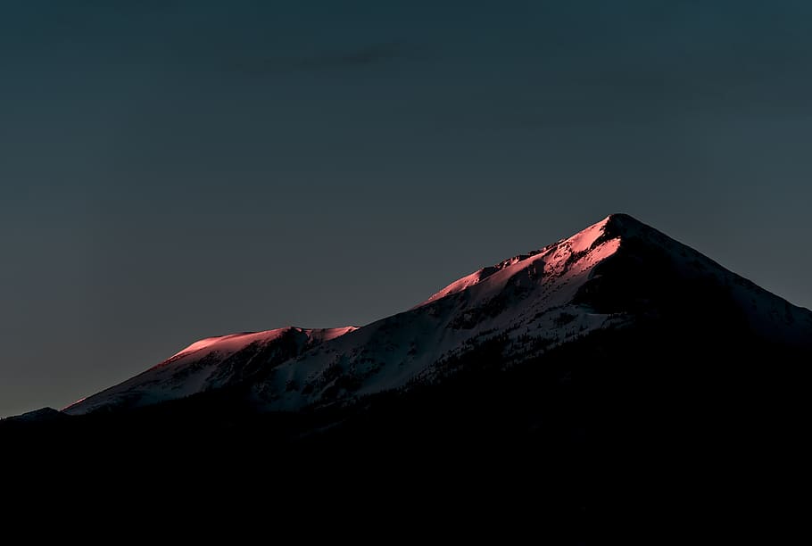 mountain, highland, cloud, sky, summit, ridge, landscape, nature HD wallpaper