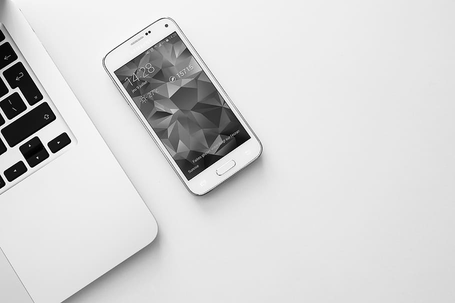 smartphone, mobile, laptop, computer, technology, business HD wallpaper