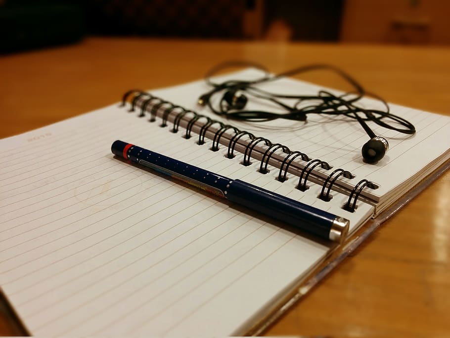 table, spiral notebook, paper, note pad, indoors, pen, no people HD wallpaper