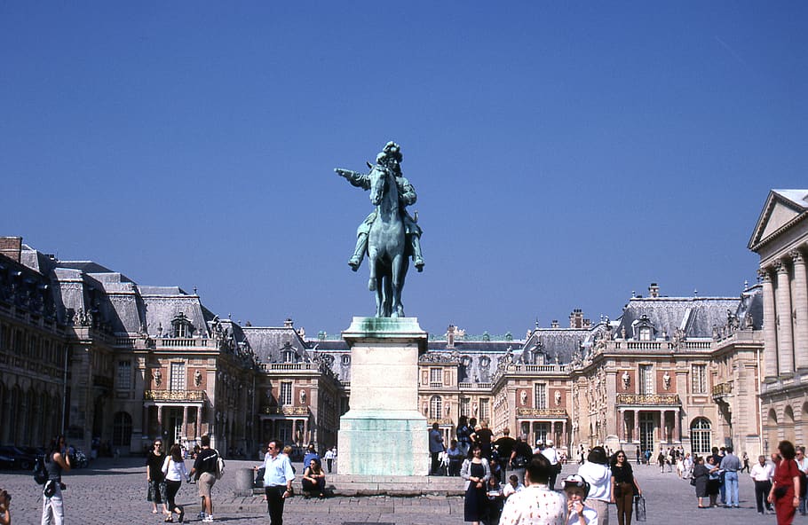 france, versailles, sculpture, statue, architecture, art and craft HD wallpaper