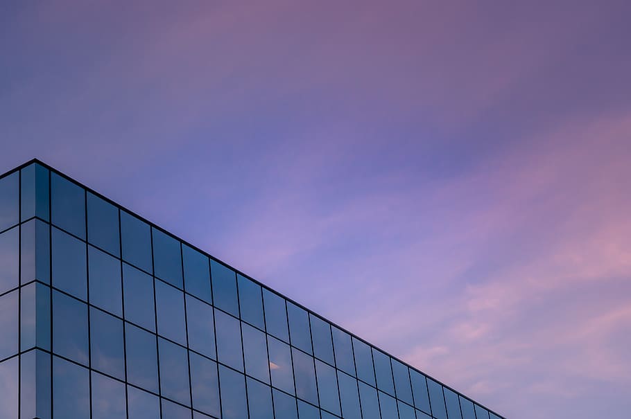 Photo of Glass Building, architectural design, architecture, city HD wallpaper