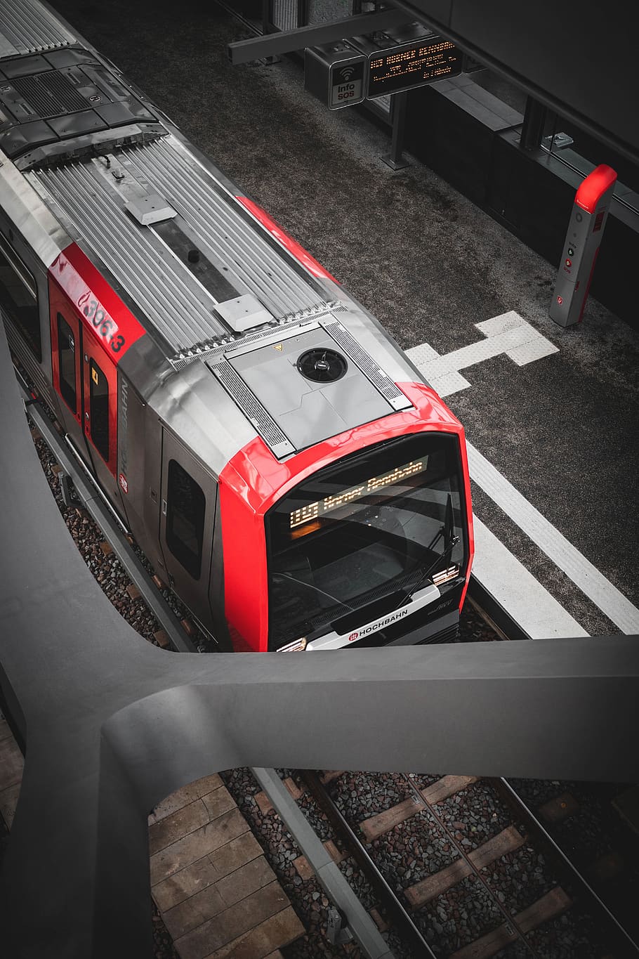 red and gray train on train track, sports car, transportation HD wallpaper