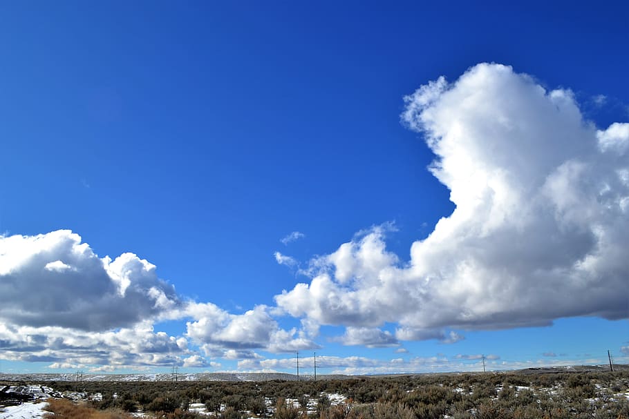 Aerial Photography of Metropolitan Under White Clouds, color HD wallpaper