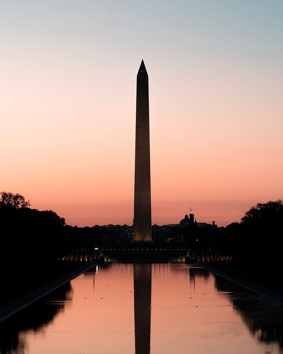 gray concrete tower, architecture, building, monument, pillar HD wallpaper