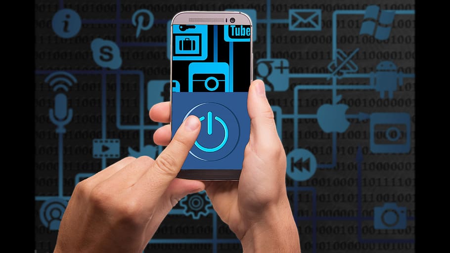 internet, computer, technology, hand, communication, futuristic HD wallpaper