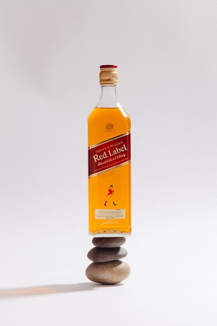 brandy bottle, container, studio shot, indoors, copy space, no people HD wallpaper