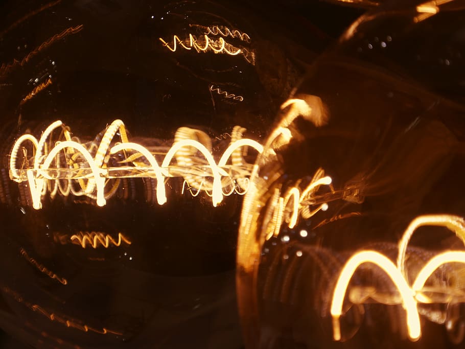 france, chamonix, light bulbs, motion, illuminated, no people HD wallpaper