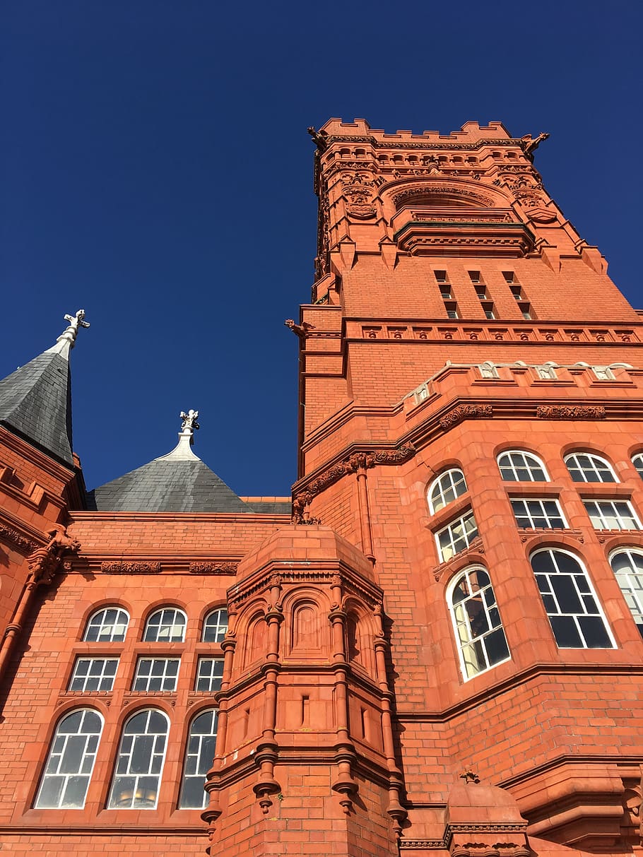 pierhead, building, old, cardiff, cardiff bay, architecture HD wallpaper