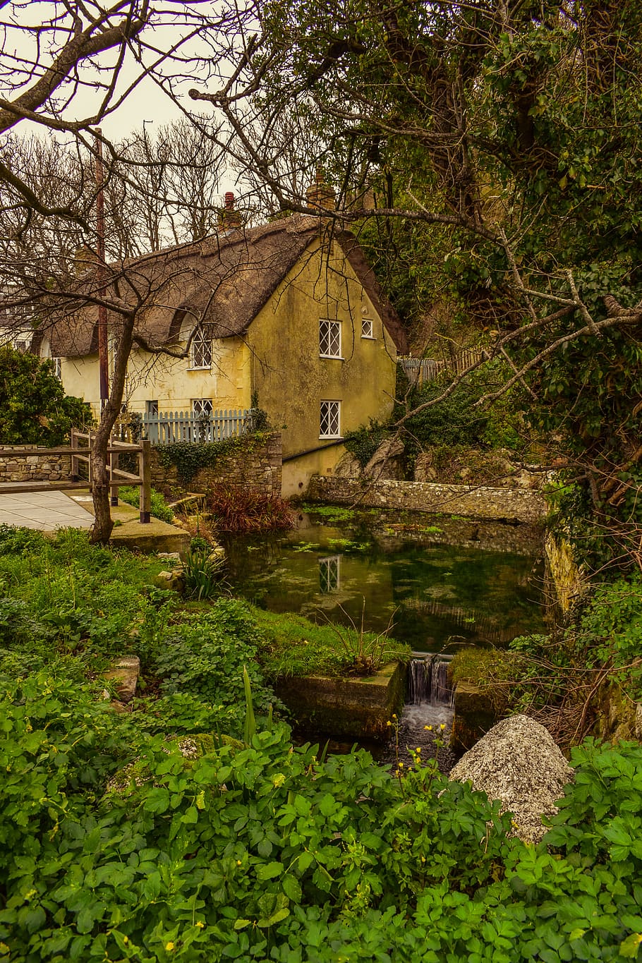 HD wallpaper: house, cottage, rural, building, home, architecture