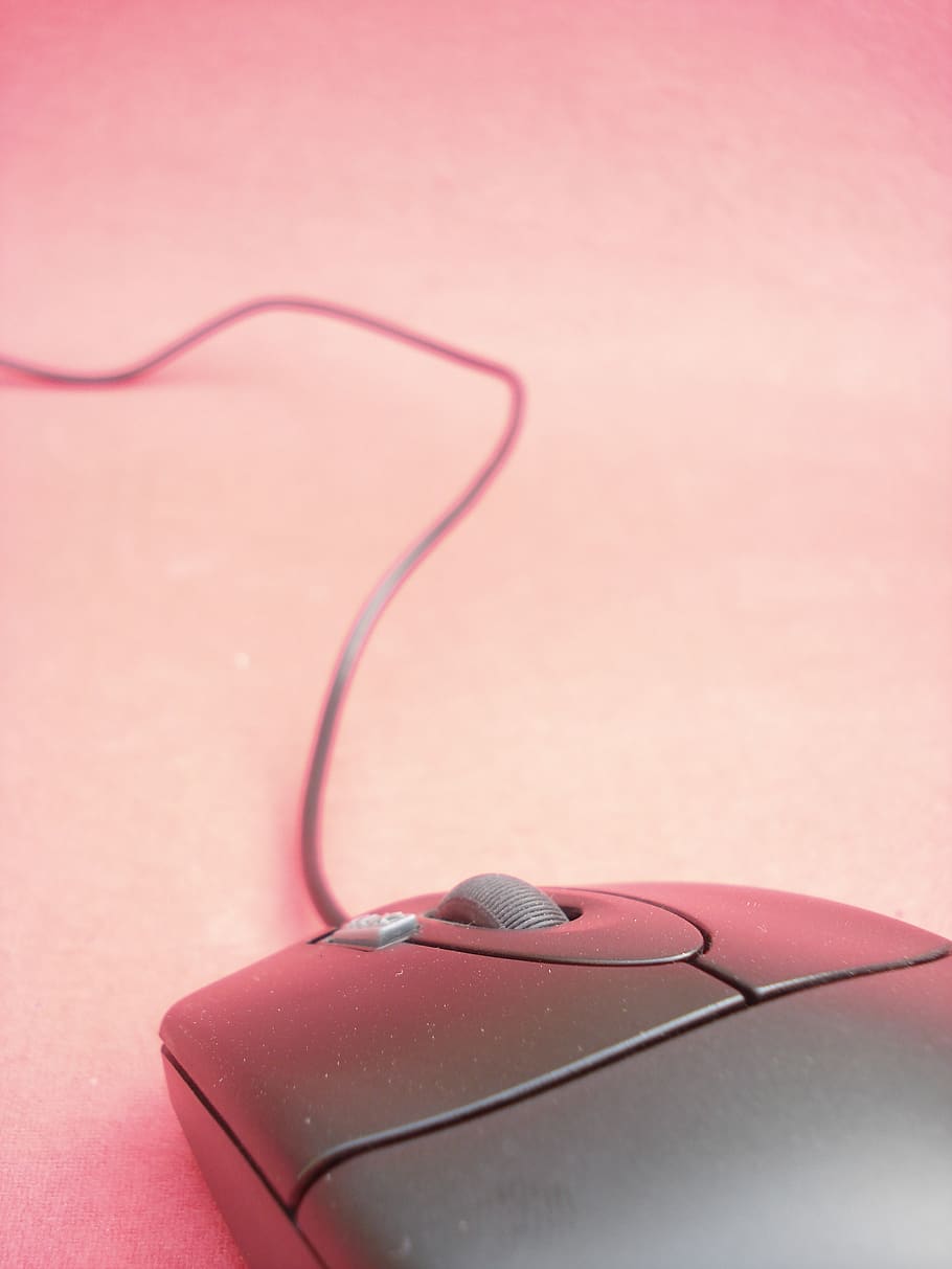 mouse, computer parts, technology, touch, desktop, button, cable HD wallpaper