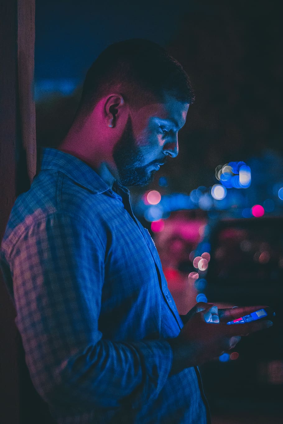 pakistan, lahore, night, one person, side view, illuminated HD wallpaper