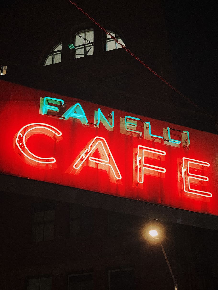 illuminated, sign, communication, text, night, neon, western script HD wallpaper