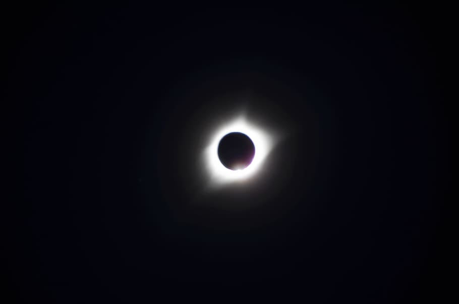 great american eclipse, magic, event, dark, sky, moon, sun HD wallpaper