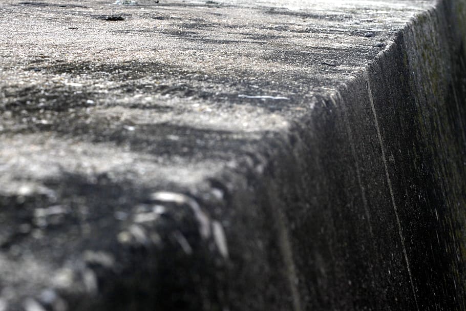 waterfall, concept, wall, grey, no people, selective focus HD wallpaper