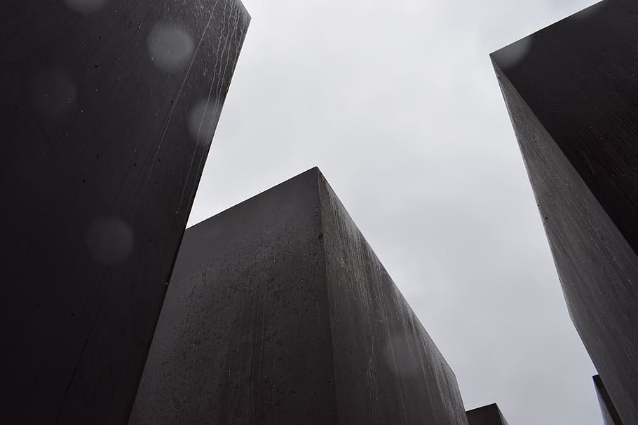 germany, berlin, memorial to the murdered jews of europe, minimalism