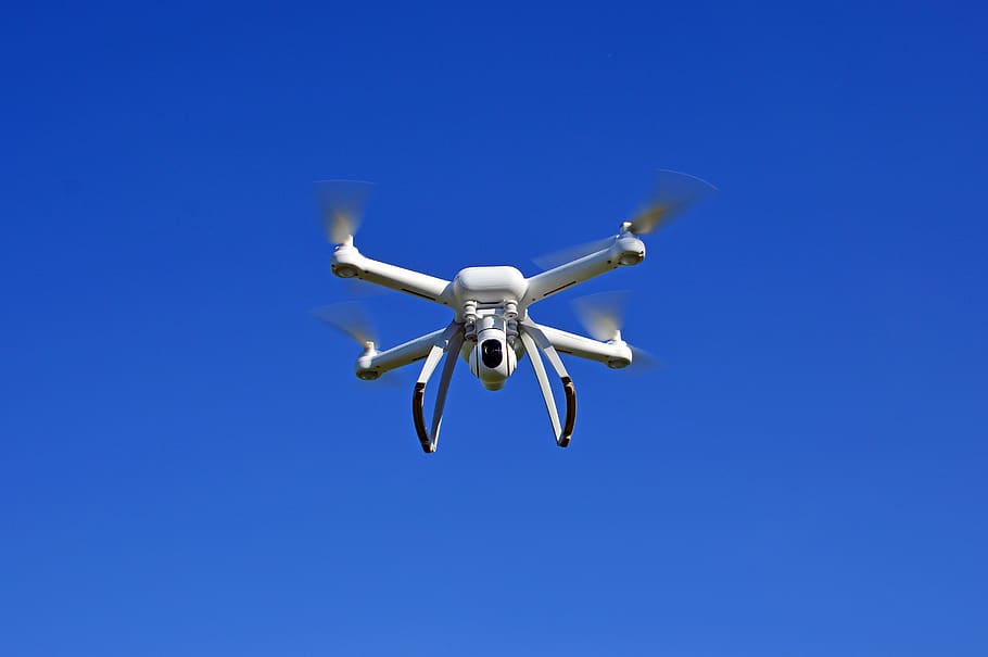 flight, drone, flying, technology, modern, technique, rotor HD wallpaper
