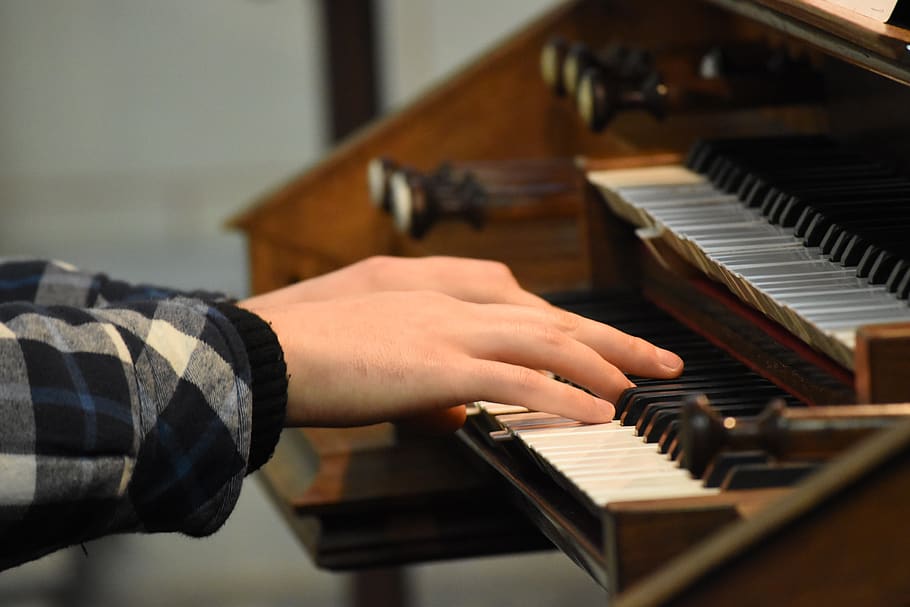 piano, hands, organ, music, musician, keyboard, pianist, instrument