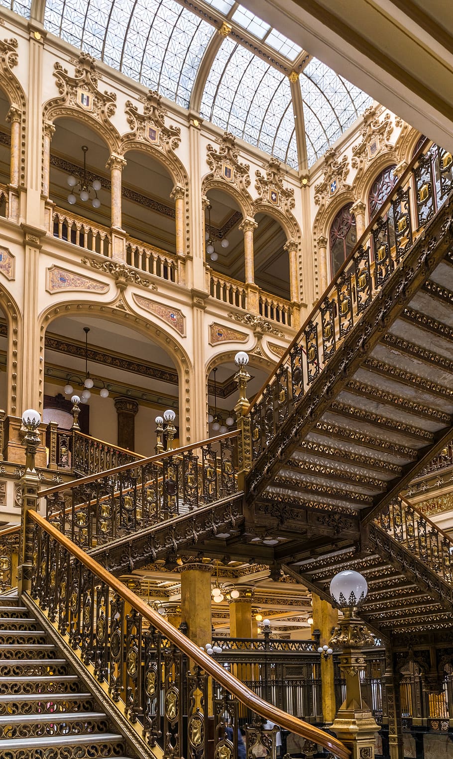 mexico, office, mail, building, architecture, empty, historic HD wallpaper