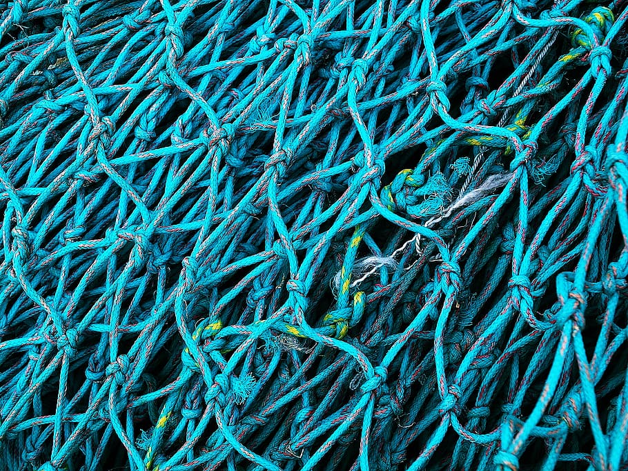 HD wallpaper: textures and patterns, net, fishing net, fishing tackle, full  frame