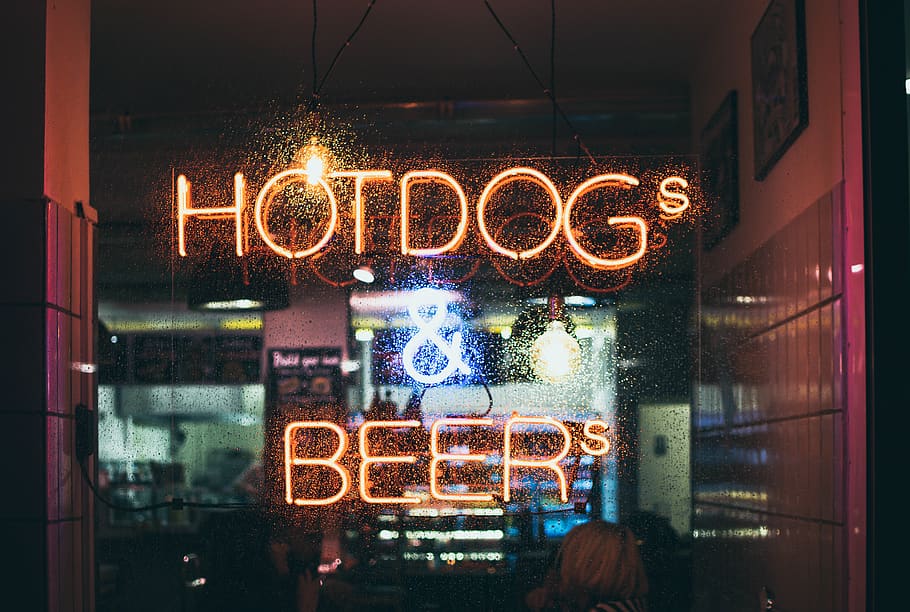 person, human, lighting, johns hotdogs, denmark, copenhagen HD wallpaper