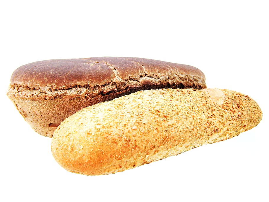 bread, food, meal, isolated, white, bun, buns, nobody, snack HD wallpaper