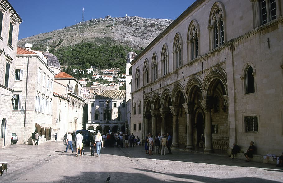 croatia, dubrovnik, rector, catholic, architecture, building exterior HD wallpaper