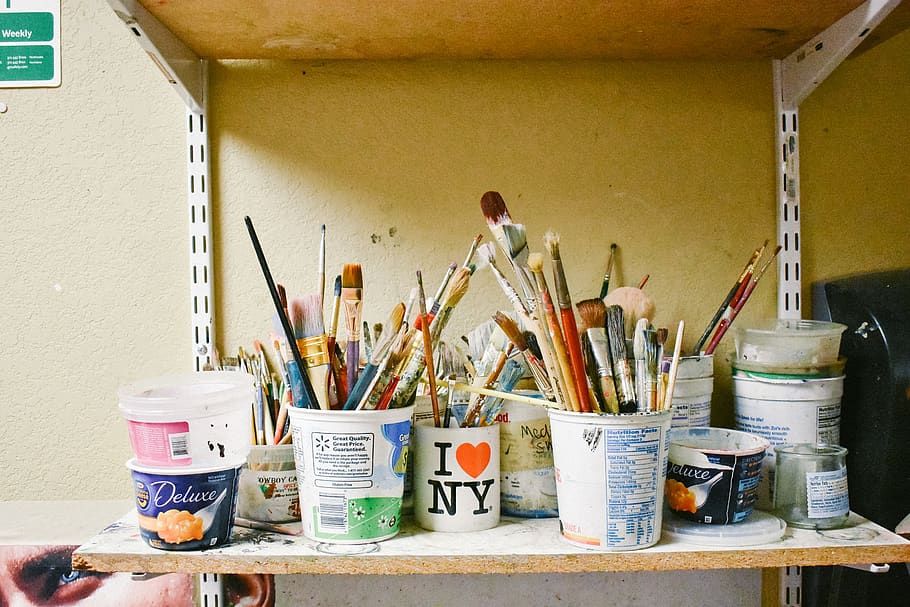 art, creativity, artist, paint, brush, paintbrush, new york HD wallpaper