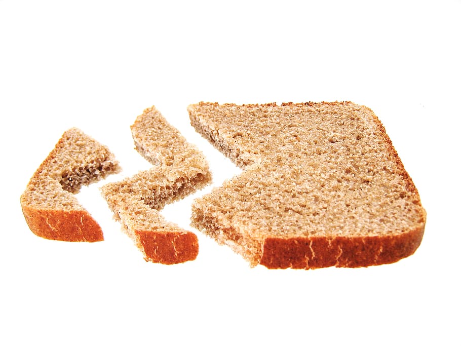 bread, loaf, white, sliced, isolated, object, bakery, baked HD wallpaper