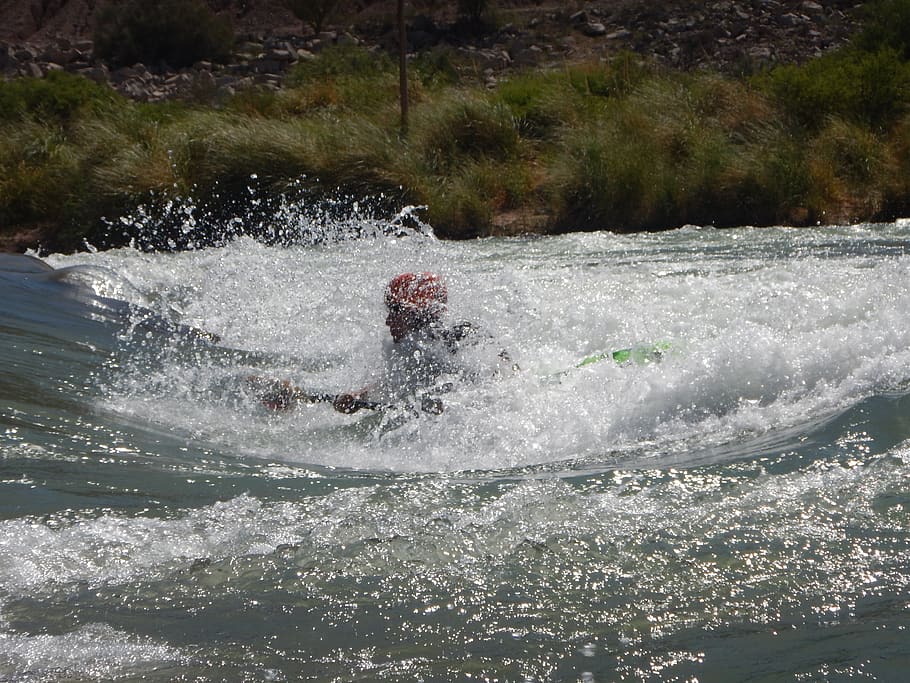 argentina, albardón, rp60, water, motion, real people, leisure activity HD wallpaper