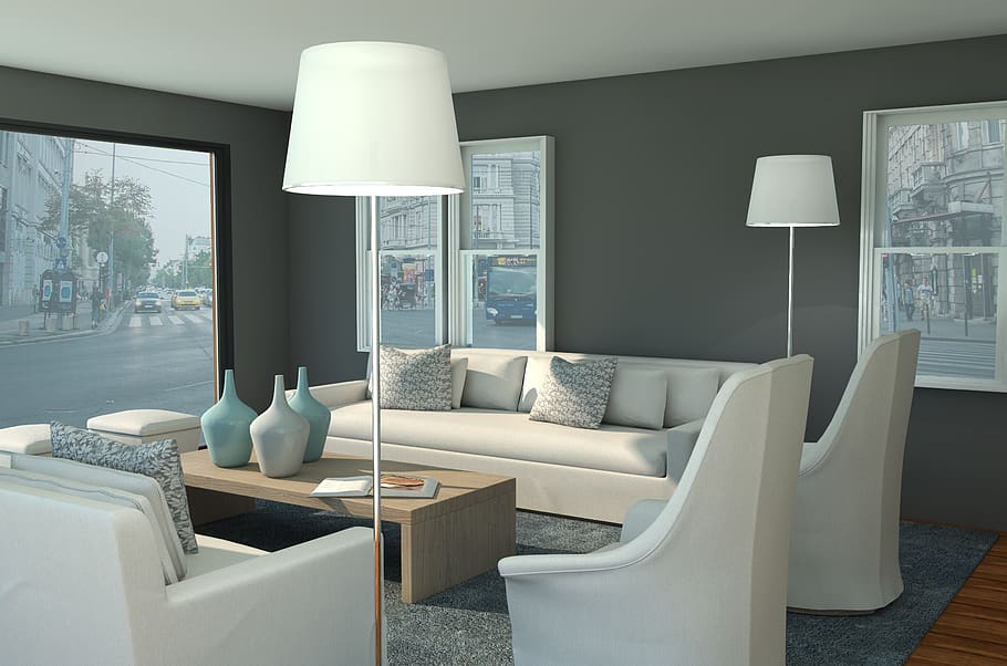 interior, furniture, sofas, decor, room, luxury, domestic room HD wallpaper