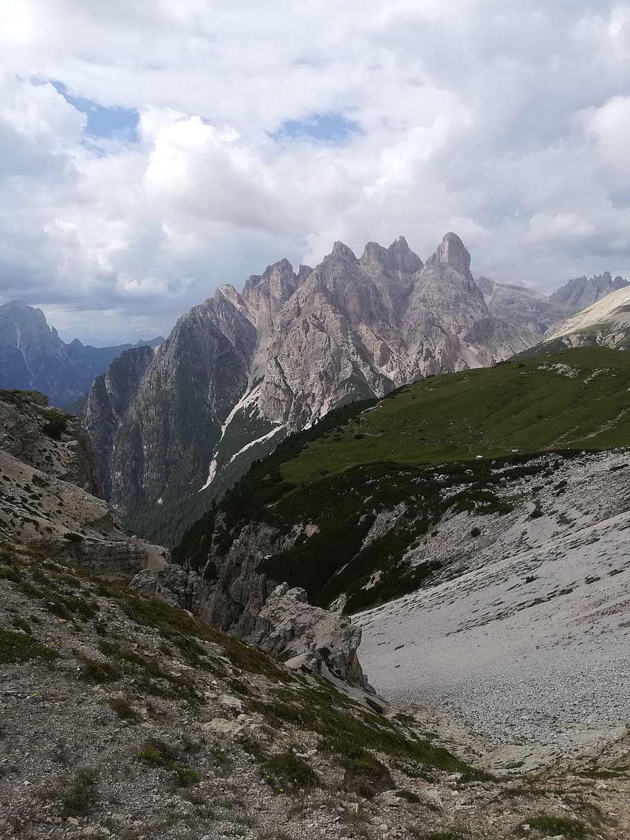 mountain alps, nature, outdoors, mountain range, slope, peak HD wallpaper