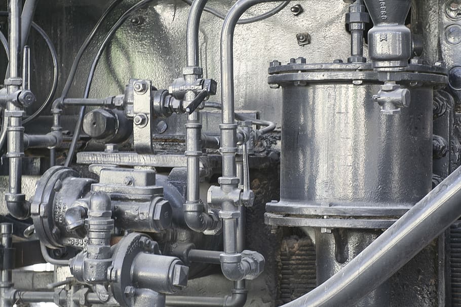 train, engine, antique, locomotive, rail, railway, metal, machinery HD wallpaper