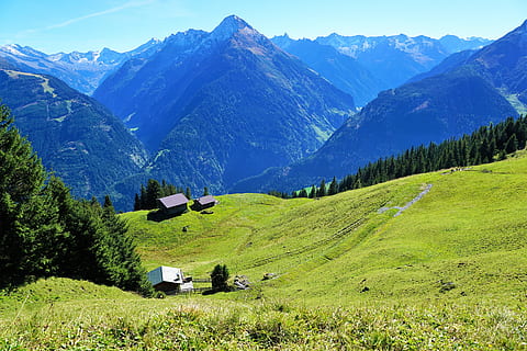 finkenberg, austria, mountain, hike, holidays, nature, autumn HD wallpaper