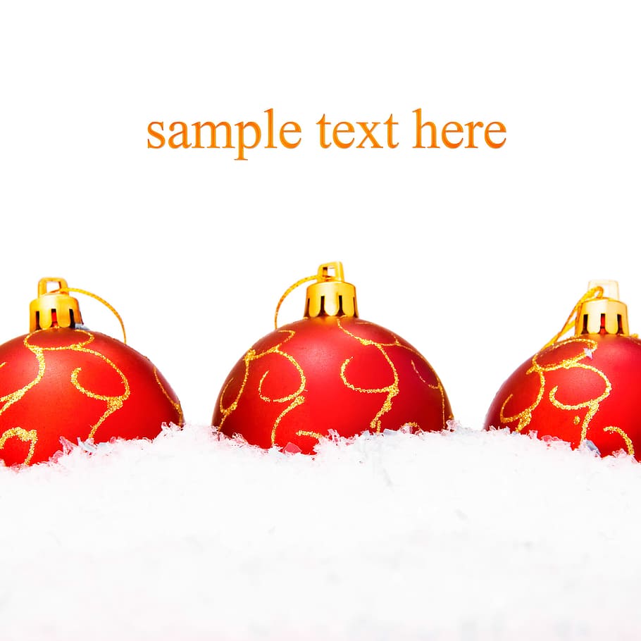 christmas, background, ball, bauble, balls, baubles, close-up HD wallpaper