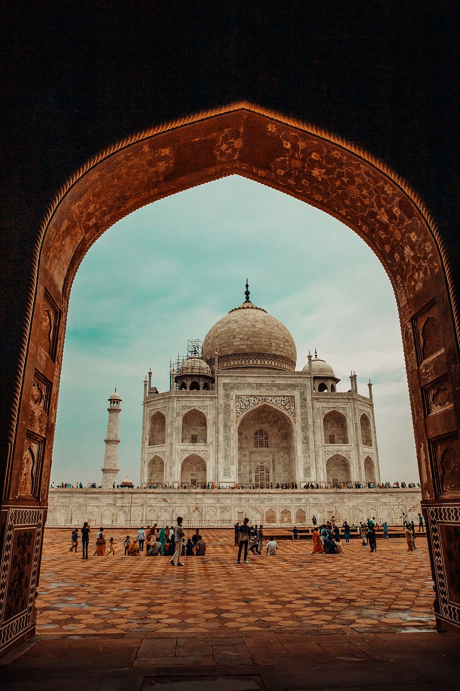 Temple, arch, architecture, building, dome, mausoleum, minaret HD wallpaper