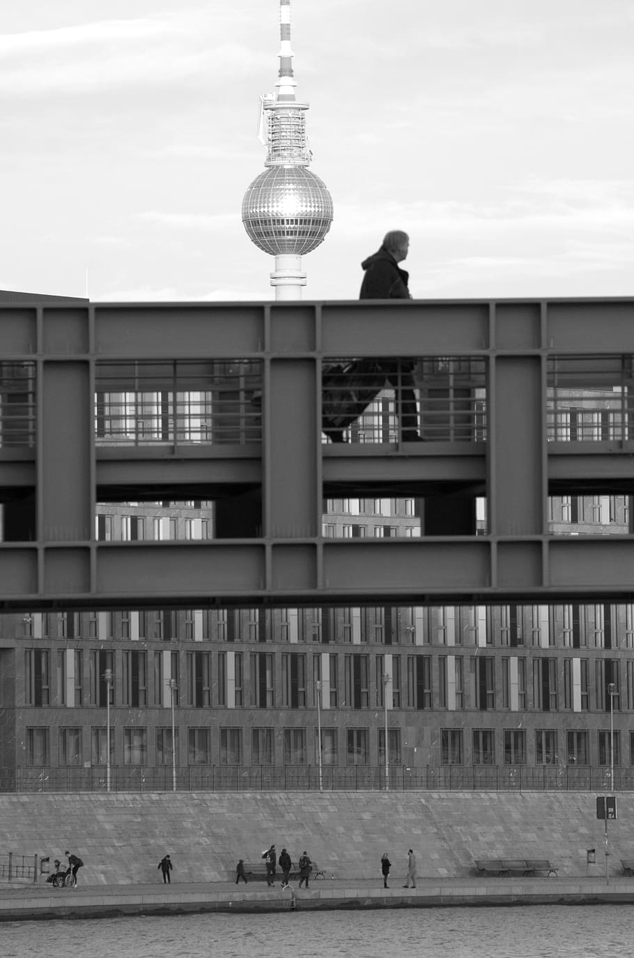 berlin, city, architecture, human, built structure, building exterior HD wallpaper